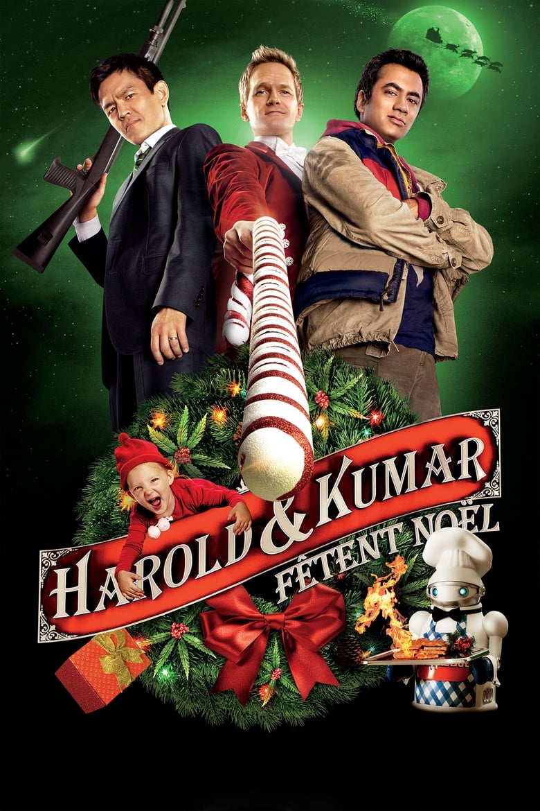 دانلود فیلم A Very Harold & Kumar Christmas 2011 کریسمس بیش از حد سه بعدی هارولد و کومار